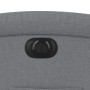 Sillón reclinable eléctrico tela gris claro de , Sillones - Ref: Foro24-3204140, Precio: 264,64 €, Descuento: %