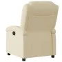 Cream Fabric Power Recliner by , Armchairs - Ref: Foro24-3204149, Price: 244,36 €, Discount: %