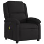Sillón reclinable de masaje eléctrico tela negro de , Sillones - Ref: Foro24-3204154, Precio: 256,52 €, Descuento: %