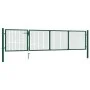 Grünes Gartentor aus Stahl, 350 x 75 cm von vidaXL, Gartentore - Ref: Foro24-144304, Preis: 261,84 €, Rabatt: %