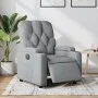 Sillón reclinable eléctrico tela gris claro de , Sillones - Ref: Foro24-3204686, Precio: 242,29 €, Descuento: %