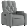 Sillón reclinable eléctrico tela gris claro de , Sillones - Ref: Foro24-3204686, Precio: 242,29 €, Descuento: %