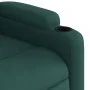 Sillón reclinable eléctrico tela verde oscuro de , Sillones - Ref: Foro24-3204692, Precio: 249,30 €, Descuento: %