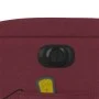 Red fabric electric reclining massage chair by , Armchairs - Ref: Foro24-3204701, Price: 264,35 €, Discount: %