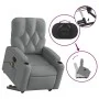 Sillón de masaje reclinable de pie de tela gris claro de , Sillones - Ref: Foro24-3204722, Precio: 343,70 €, Descuento: %