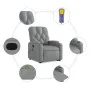Sillón de masaje reclinable de pie de tela gris claro de , Sillones - Ref: Foro24-3204722, Precio: 343,70 €, Descuento: %