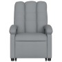 Sillón eléctrico reclinable elevable de tela gris claro de , Sillones - Ref: Foro24-3204116, Precio: 298,31 €, Descuento: %
