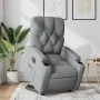 Sillón eléctrico reclinable elevable de tela gris claro de , Sillones - Ref: Foro24-3204734, Precio: 326,03 €, Descuento: %