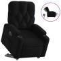 Sillón eléctrico reclinable elevable de tela negro de , Sillones - Ref: Foro24-3204736, Precio: 301,44 €, Descuento: %