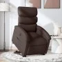 Sillón eléctrico reclinable elevable de tela marrón oscuro de , Sillones - Ref: Foro24-3204007, Precio: 325,03 €, Descuento: %