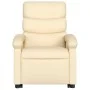 Sillón eléctrico reclinable elevable de tela color crema de , Sillones - Ref: Foro24-3204011, Precio: 325,54 €, Descuento: %