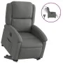 Elektrisch anhebbarer Liegestuhl aus dunkelgrauem Stoff von , Sessel - Ref: Foro24-3204189, Preis: 360,23 €, Rabatt: %