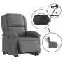Elektrisch anhebbarer Liegestuhl aus dunkelgrauem Stoff von , Sessel - Ref: Foro24-3204189, Preis: 360,23 €, Rabatt: %