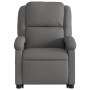 Sillón eléctrico reclinable elevable de tela gris oscuro de , Sillones - Ref: Foro24-3204189, Precio: 329,29 €, Descuento: %