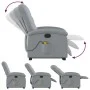 Sillón de masaje eléctrico reclinable elevable tela gris claro de , Sillones - Ref: Foro24-3204128, Precio: 387,48 €, Descuen...