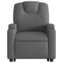 Sillón de masaje eléctrico reclinable elevable tela gris oscuro de , Sillones - Ref: Foro24-3204405, Precio: 332,65 €, Descue...