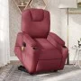Sillón de masaje elevable eléctrico tela rojo tinto de , Sillones - Ref: Foro24-3204407, Precio: 356,47 €, Descuento: %