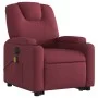 Sillón de masaje elevable eléctrico tela rojo tinto de , Sillones - Ref: Foro24-3204407, Precio: 356,47 €, Descuento: %