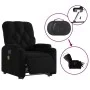 Sillón de masaje eléctrico reclinable elevable tela negro de , Sillones - Ref: Foro24-3204748, Precio: 353,63 €, Descuento: %