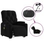 Sillón de masaje eléctrico reclinable elevable tela negro de , Sillones - Ref: Foro24-3204748, Precio: 331,26 €, Descuento: %