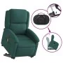 Sillón masaje eléctrico reclinable elevable tela verde oscuro de , Sillones - Ref: Foro24-3204206, Precio: 341,96 €, Descuent...