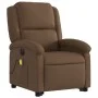 Anhebbarer, elektrisch verstellbarer Massagesessel aus braunem Stoff von , Sessel - Ref: Foro24-3204204, Preis: 378,89 €, Rab...
