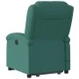 Silla de masaje reclinable de pie de tela verde oscura de , Sillones - Ref: Foro24-3204182, Precio: 291,21 €, Descuento: %