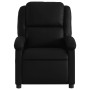 Sillón reclinable eléctrico de cuero sintético negro de , Sillones - Ref: Foro24-3204212, Precio: 277,86 €, Descuento: %