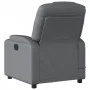Grauer elektrisch verstellbarer Massagesessel aus Kunstleder von , Sessel - Ref: Foro24-3204426, Preis: 288,33 €, Rabatt: %
