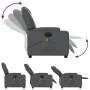 Grauer elektrisch verstellbarer Massagesessel aus Kunstleder von , Sessel - Ref: Foro24-3204426, Preis: 288,33 €, Rabatt: %