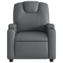 Sillón de masaje reclinable eléctrico cuero sintético gris de , Sillones - Ref: Foro24-3204426, Precio: 282,80 €, Descuento: %