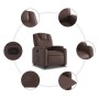 Sillón reclinable elevable cuero sintético marrón de , Sillones - Ref: Foro24-3204432, Precio: 267,28 €, Descuento: %