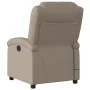 Sillón reclinable de masaje eléctrico cuero sintético capuchino de , Sillones - Ref: Foro24-3204225, Precio: 263,95 €, Descue...