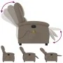 Sillón reclinable de masaje eléctrico cuero sintético capuchino de , Sillones - Ref: Foro24-3204225, Precio: 263,95 €, Descue...
