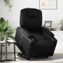 Sillón reclinable elevable cuero artificial negro de , Sillones - Ref: Foro24-3204430, Precio: 332,22 €, Descuento: %