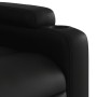 Sillón reclinable elevable cuero artificial negro de , Sillones - Ref: Foro24-3204430, Precio: 302,32 €, Descuento: %