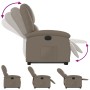 Sillón elevable eléctrico cuero artificial capuchino de , Sillones - Ref: Foro24-3204246, Precio: 332,23 €, Descuento: %