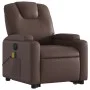 Sillón de masaje elevable eléctrico cuero sintético marrón de , Sillones - Ref: Foro24-3204453, Precio: 405,31 €, Descuento: %