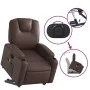 Sillón de masaje elevable eléctrico cuero sintético marrón de , Sillones - Ref: Foro24-3204453, Precio: 405,31 €, Descuento: %