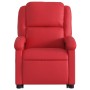 Sillón reclinable elevable cuero artificial rojo de , Sillones - Ref: Foro24-3204231, Precio: 263,34 €, Descuento: %