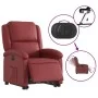 Sillón elevable eléctrico cuero artificial rojo tinto de , Sillones - Ref: Foro24-3204244, Precio: 331,39 €, Descuento: %