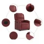 Sillón elevable eléctrico cuero artificial rojo tinto de , Sillones - Ref: Foro24-3204244, Precio: 331,39 €, Descuento: %