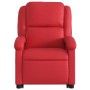 Sillón de majaje elevable eléctrico cuero artificial rojo de , Sillones - Ref: Foro24-3204252, Precio: 328,07 €, Descuento: %