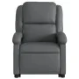 Sillón de masaje elevable eléctrico cuero sintético gris de , Sillones - Ref: Foro24-3204250, Precio: 336,90 €, Descuento: %