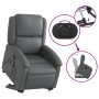 Sillón de masaje elevable eléctrico cuero sintético gris de , Sillones - Ref: Foro24-3204250, Precio: 317,13 €, Descuento: %