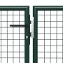 Grünes Gartentor aus Stahl 400x150 cm von vidaXL, Gartentore - Ref: Foro24-144313, Preis: 597,09 €, Rabatt: %