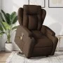 Silla de masaje reclinable de pie de tela marrón de , Sillones - Ref: Foro24-3204498, Precio: 324,82 €, Descuento: %