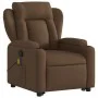 Silla de masaje reclinable de pie de tela marrón de , Sillones - Ref: Foro24-3204498, Precio: 324,82 €, Descuento: %