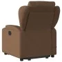 Silla de masaje reclinable de pie de tela marrón de , Sillones - Ref: Foro24-3204498, Precio: 324,82 €, Descuento: %