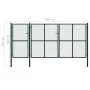 Grünes Gartentor aus Stahl 400x150 cm von vidaXL, Gartentore - Ref: Foro24-144313, Preis: 597,09 €, Rabatt: %